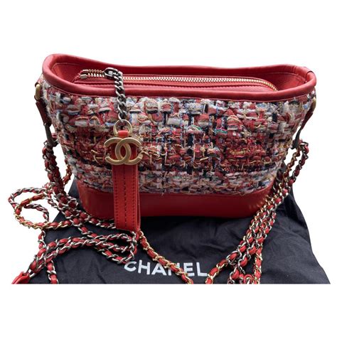 chanel gabrielle mini red|chanel gabrielle handbags.